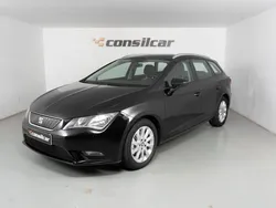 Preto Usado 2016 Seat Leon ST Ecomotive Carrinha | € 11.980 (Preço justo)