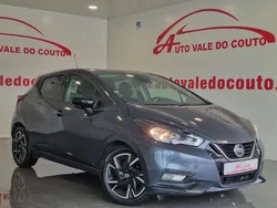 Cinza Usado 2022 Nissan Micra Citadino | € 16.490 (Preço justo)