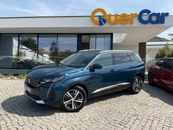 Azul Usado 2021 Peugeot 5008 Allure Monovolume | € 28.900 (Preço justo)