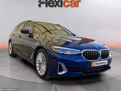 Azul Usado 2022 BMW 530e Luxury Line Carrinha | € 39.990 (Super Preço)