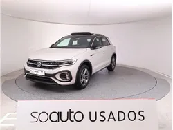 Branco Usado 2024 VW T-Roc R-line SUV | € 32.490 (Preço elevado)