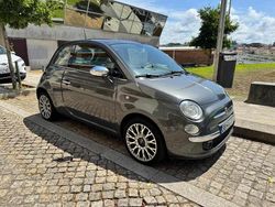 Cinzento Usado 2014 Fiat 500 Lounge Citadino | € 9.500 (Preço justo)