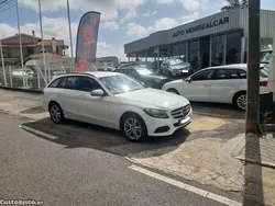 Branco Usado 2015 Mercedes C200 AMG line | € 17.900 (Preço justo)