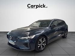 Azul Usado 2022 Volvo V60 R-Design Carrinha | € 37.900 (Bom preço)