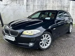Prata Usado 2013 BMW 520 Luxury Line Carrinha | € 14.900 (Preço justo)