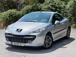 Cinzento Usado 2008 Peugeot 207 Cabrios | € 6.950 (Preço justo)