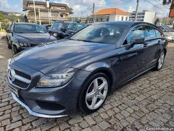 Cinza Usado 2015 Mercedes CLS220 AMG Carrinha | € 23.750