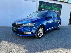 Azul Usado 2022 Skoda Fabia | € 15.900 (Preço justo)