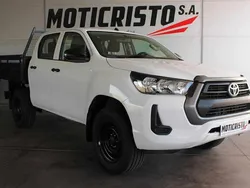 Branco Usado 2021 Toyota HiLux Pickup | € 33.500 (Bom preço)