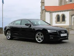 Preto Usado 2015 Audi A5 Sportback S-Line Sedan | € 19.990