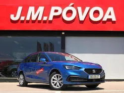 Azul Usado 2024 Seat Leon ST Carrinha | € 23.990 (Preço justo)
