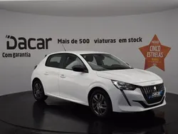Branco Usado 2021 Peugeot 208 Active Citadino | € 11.799 (Bom preço)