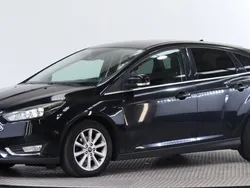 Preto Usado 2017 Ford Focus Titanium | € 10.499 (Bom preço)