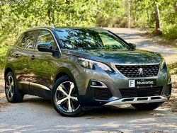 Cinza Usado 2017 Peugeot 3008 GT-line SUV | € 19.750 (Preço justo)