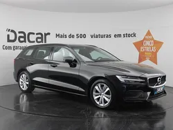 Preto Usado 2021 Volvo V60 Momentum Carrinha | € 25.399 (Bom preço)