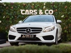 Branco Usado 2017 Mercedes C180 AMG line Sedan | € 24.900 (Caro)