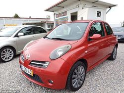 Vermelho Usado 2006 Nissan Micra Citadino | € 3.965