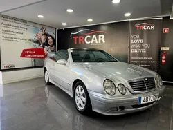 Cinza Usado 2001 Mercedes CLK200 Avantgarde Cabrios | € 8.990 (Preço justo)