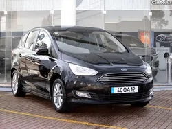 Preto Usado 2015 Ford C-MAX Titanium S Monovolume | € 12.750