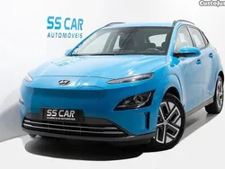 Azul Usado 2021 Hyundai Kauai Premium SUV | € 21.490 (Bom preço)