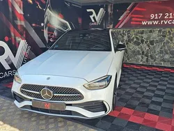 Branco Usado 2022 Mercedes C300 AMG line Carrinha | € 42.500 (Bom preço)