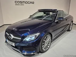 Azul Usado 2017 Mercedes C250 Cabrios | € 35.900