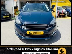 Azul Usado 2016 Ford Grand C-Max Titanium Monovolume | € 14.900