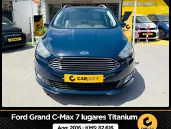 Azul Usado 2016 Ford Grand C-Max Titanium Monovolume | € 14.900