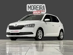 Branco Usado 2021 Skoda Fabia Active | € 12.999 (Preço justo)