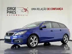 Azul Usado 2018 Peugeot 308 Carrinha | € 12.990 (Bom preço)