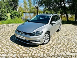 Bege Usado 2019 VW Golf VII Carrinha | € 13.890 (Preço justo)