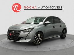 Cinza Usado 2021 Peugeot 208 Active Citadino | € 12.489 (Bom preço)