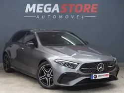 Cinzento Usado 2023 Mercedes A200 AMG line Citadino | € 32.900 (Preço justo)
