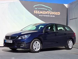 Azul Usado 2019 Peugeot 308 Allure Carrinha | € 14.890 (Preço justo)