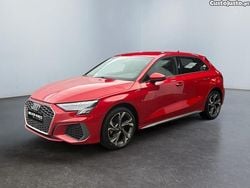 Vermelho Usado 2022 Audi A3 Sportback S-Line Citadino | € 29.900 (Preço elevado)
