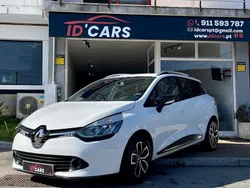 Branco Usado 2014 Renault Clio GrandTour Dynamique Carrinha | € 8.750 (Bom preço)