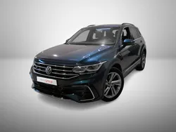 Azul Usado 2021 VW Tiguan R-line SUV | € 27.990 (Preço elevado)