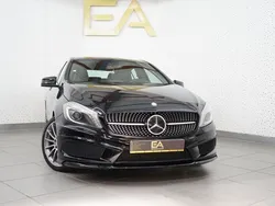 Preto Usado 2015 Mercedes A180 AMG line | € 16.980 (Preço justo)