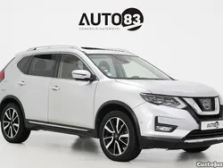 Cinza Usado 2018 Nissan X-Trail Tekna SUV | € 23.990 (Preço justo)