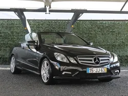 Preto Usado 2010 Mercedes E250 Avantgarde Cabrios | € 19.890 (Bom preço)