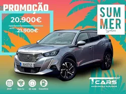 Cinza Usado 2021 Peugeot 2008 Allure SUV | € 21.900 (Caro)