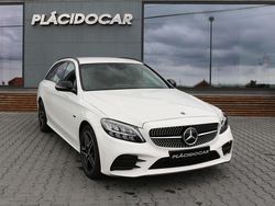 Branco Usado 2021 Mercedes C300e AMG line Carrinha | € 34.700 (Preço justo)