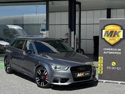Cinza Usado 2015 Audi A3 Sportback S-Line Carrinha | € 19.750 (Caro)