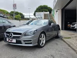 Cinzento Usado 2014 Mercedes SLK200 AMG Cabrios | € 26.990