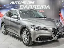 Cinza Usado 2017 Alfa Romeo Stelvio Super SUV | € 24.500 (Preço justo)