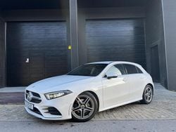 Branco Usado 2019 Mercedes A180 AMG line | € 24.990 (Preço justo)