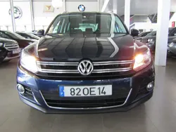 Azul Usado 2013 VW Tiguan Trendline SUV | € 15.000
