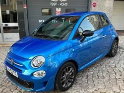 Azul Usado 2021 Fiat 500 | € 14.900 (Preço justo)