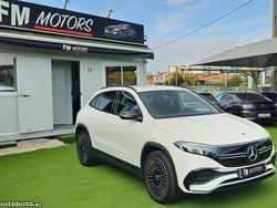 Branco Usado 2023 Mercedes EQA250 AMG line SUV | € 38.990 (Preço justo)
