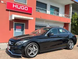 Preto Usado 2018 Mercedes C220 AMG line Sedan | € 28.900